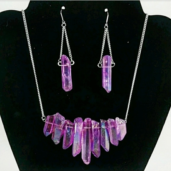 Soft.Metal.Alchemist Jewelry - -RESERVED @caren_nicole- Crystal Auara Set